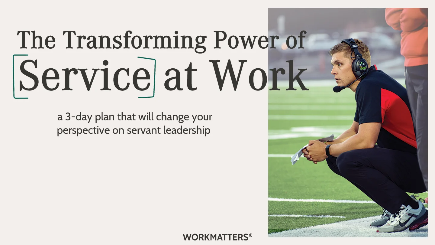 The Transforming Power of Service at Work
